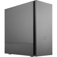 Cooler Master Silencio S600 ATX Tower Case - Sleek Black Design, Perfect for Silent Builds - No PSU Included | 4719512087398